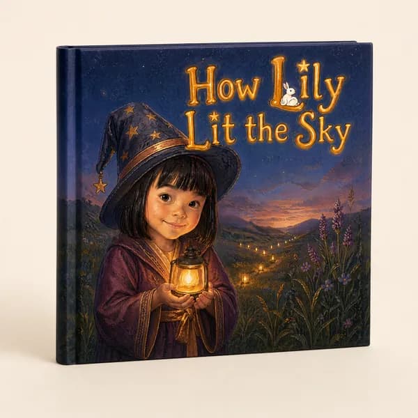 Hardcover personalized picture book