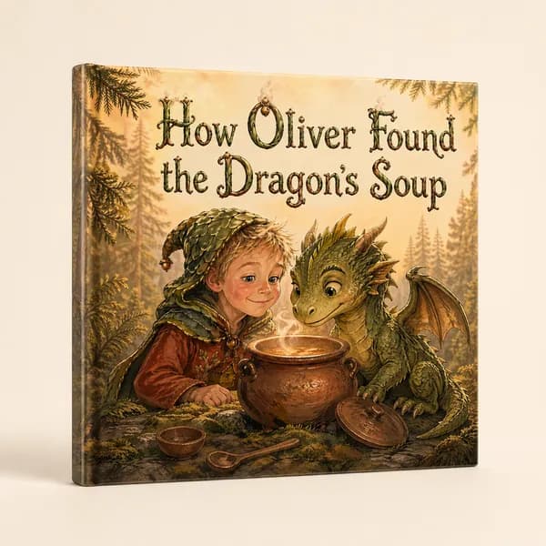 Softcover personalized picture book